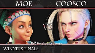 AOTX - Winners Finals - Moe (Lily) VS MH | Coosco (Cammy) - SF6