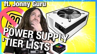 Power Supply Mistakes, Tier Lists, & Myths, ft. Jonny Guru