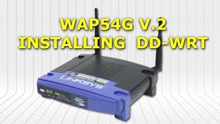 Linksys WAP54g v.2 dd-wrt Firmware Upgrade (Tftp method) | WAP54g على الراوتر dd-wrt تثبيت السوفت