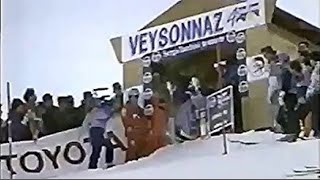 Thomas Stangassinger wins slalom (Veysonnaz 1993)
