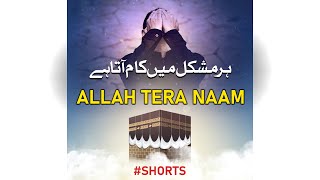 Hamd - Allah Tera Naam - Hafiz Fasih Asif - Peace Studio Shorts #shorts