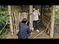 Homeless orphans - cut down trees to build partitions, complete the kitchen