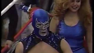 Blue Demon Jr. vs Karis La Momia