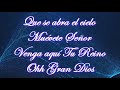 Que se abra el Cielo -Christine D´Clario