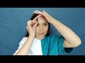 how to fix droopy eyelids how to get rid of puffy eyes lymphatic drainage kinesio taping