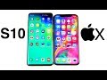 Galaxy S10 vs iPhone X Speed Test!