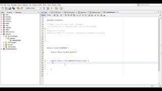 Using Constant in java