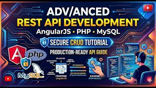Advanced REST API Development with AngularJS, PHP & MySQL | Secure CRUD