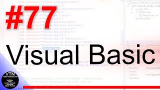 77 VISUAL BASIC Tutorial ( Connect to Database )