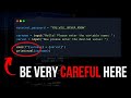 Be Careful When Using exec() or eval() in Python