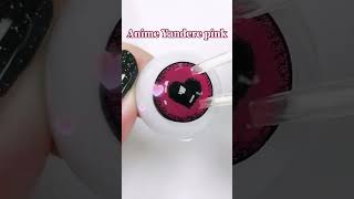 [BEACOLORS] Anime Yandere pink💟 #beacolors #contactlenses #animeeye #cosplayer