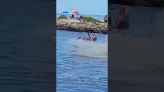 Jet Skiing at the Venice Florida Jetty #VeniceFlorida #JetSkiing #VeniceJetty