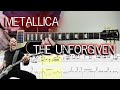 Metallica - the unforgiven  (Guitar Lesson With TAB & Score)