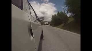 Autoslalom in Hochfilzen mit Citroen AX On board