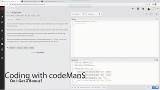Codewars 8 kyu Do I Get a Bonus? JavaScript