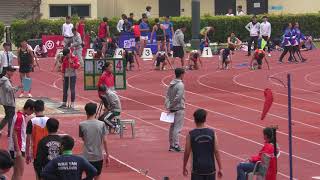 2018-2-28 Inter-School Athletics Competition 2017-2018 D1(Day 1) - 100m Boys A Grade Heat 4