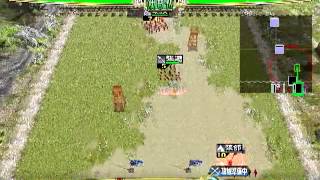 【三国志大戦】 象極意侠者vs飛天秘密兵器 （虹裏時報マッチ）