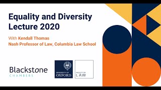 Equality and Diversity Lecture 2020 with Kendall Thomas