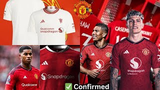 Confirmed ✅!!! Man United signs a deal with Snapdragon to become Man United new shirt sponsor.