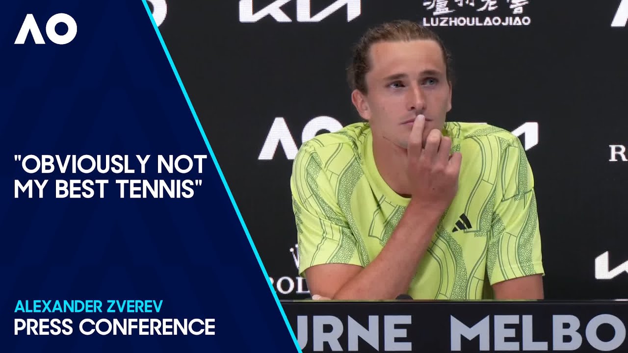 Alexander Zverev Press Conference | Australian Open 2024 First Round ...