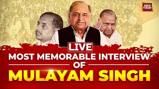 Mulayam Singh Yadav LIVE News: Mulayam Singh Yadav's Memorable Interview | India Today