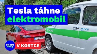 Tesla Model 3 táhne elektromobil na přívěsu | Elektromobil v kostce # 24 | Electro Dad # 259