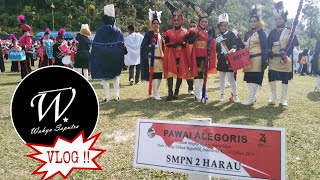 W-VLOG: Pawai Alegoris 2019 bersama Drumband SMP 2 Harau