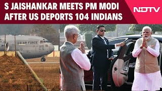 Mass Deportation | S Jaishankar Meets PM Modi Amid Deportation Of Indians Who Entered US Illegally