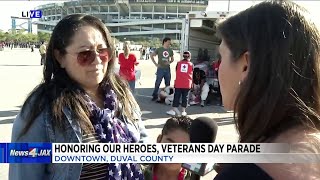 Honoring our heroes, Veterans Day Parade