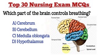 Top 30 Nursing Mcq | Nursing Mcqs questions | Nursing Exam Preparation | Staff Nursing Officer mcq