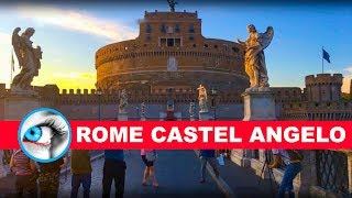 CASTEL SANT ANGELO - ROME ITALY - 4K TRAVEL GUIDE