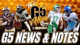 G5 College Football News \u0026 Notes 1/7/2025