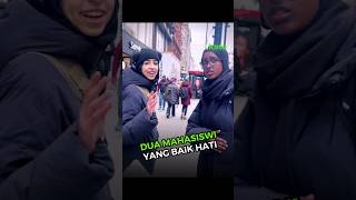 Reaksi Spontan Dua Mahasiswi Ketika Dimintai Bantuan #shorts #hidayah #islam #kindness