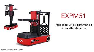 Experlift EXPM51 - Préparateur de commande Lithium ion