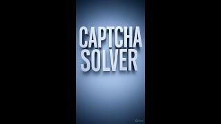 Captcha solver with python +selenium + opencv