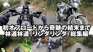 Vストローム250SXでオフロードに挑戦／C-Monkey Presents 林道林道（リンダリンダ）season2【総集編】