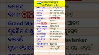 ଭାରତର ପ୍ରଥମ ପୁରୁଷ || First Male in India 🇮🇳 #shorts #india #first #male #odia #odisha