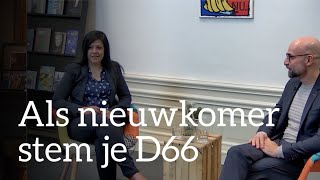 D66 – Als nieuwkomer stem je D66