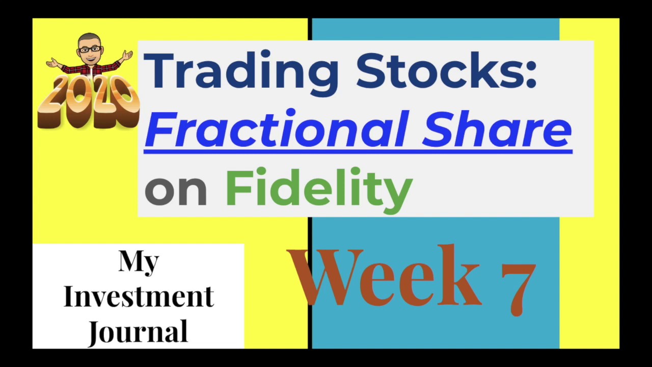 How To Trade Fractional Shares With Fidelity - YouTube