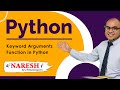 Keyword Arguments Function in Python | Python Tutorial for Beginners | Naresh IT