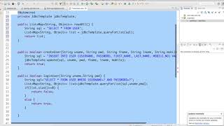 21. Project Ref.9 - Spring JDBC