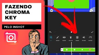 Como fazer Chroma Key (tela verde) pelo InShot + Sobrepor vídeos #7