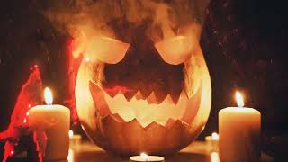 🎃 Pumpkins, Fireplace, Spooky Sounds 🔥 Halloween Music Oldies Mix, Best Halloween Music 2022