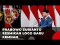 Menteri Pertahanan Republik Indonesia Prabowo Subianto Resmikan Logo Baru Kementerian Pertahanan