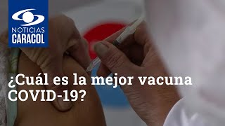 ¿Cuál es la mejor vacuna COVID-19?