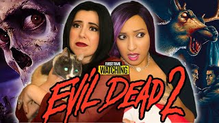 EVIL DEAD 2 !! * MOVIE REACTION and COMMENTARY | First Time Watching (1987)