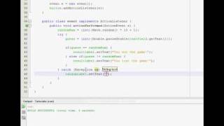 Java GUI Tutorial 7 - Random number game (Part 2)
