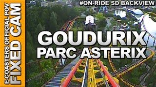 Goudurix - Parc Asterix | On-Ride Back View (ECAM)