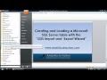 Creating & populating a Table in SQL Server using the SSIS Import & Export Wizard