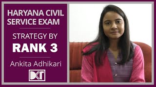 Haryana PCS Exam | Rank 3 Ankita Adhikari shares her strategy to crack in first attempt